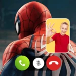 call to spider and fake chat android application logo